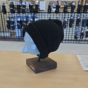 Black Knit K2 Beanie NWOT